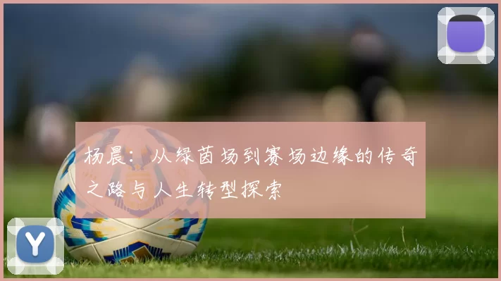 杨晨：从绿茵场到赛场边缘的传奇之路与人生转型探索